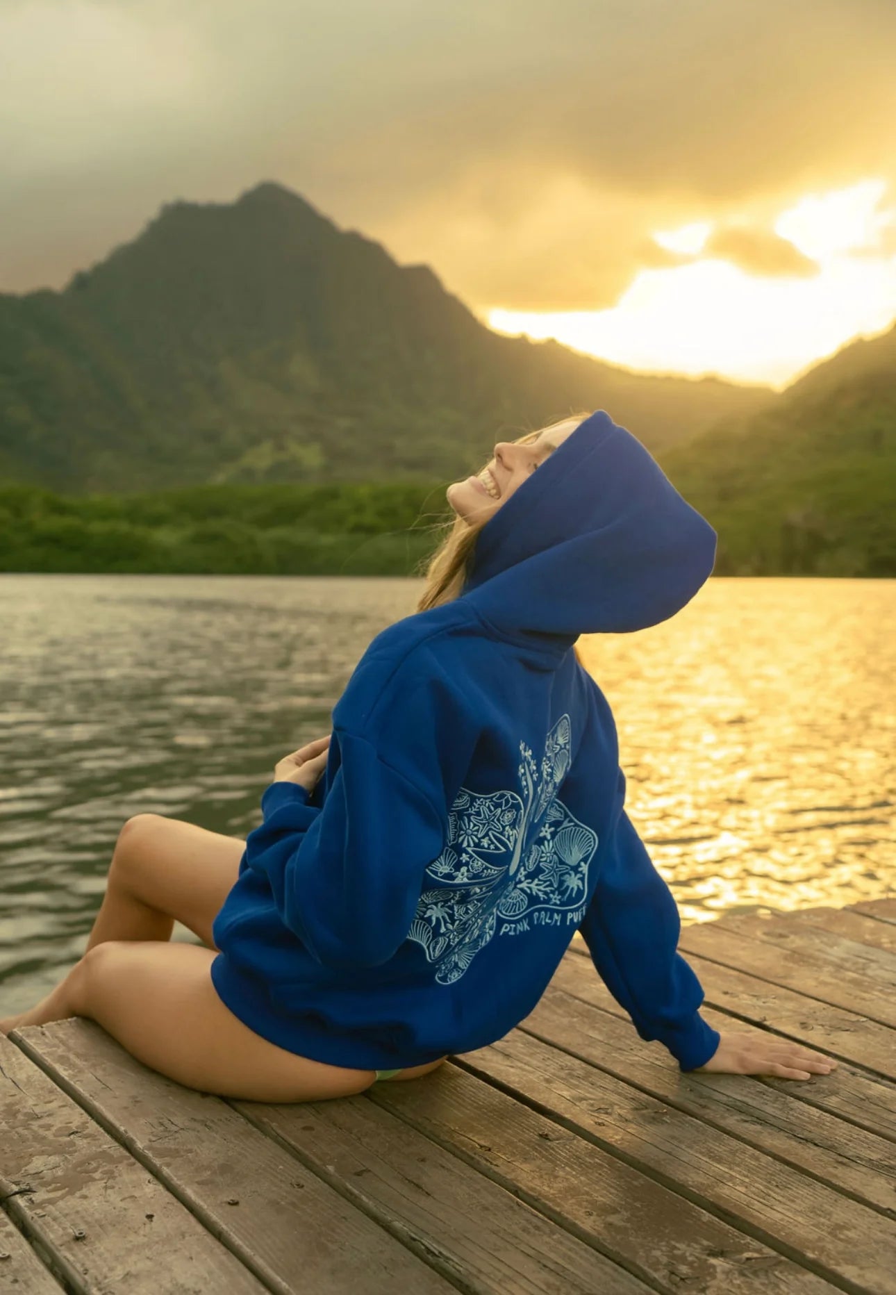 Hawaii Hibiscus Hoodie